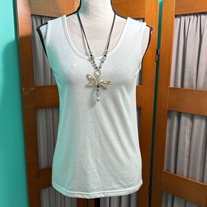 Elegant CreamTank Top